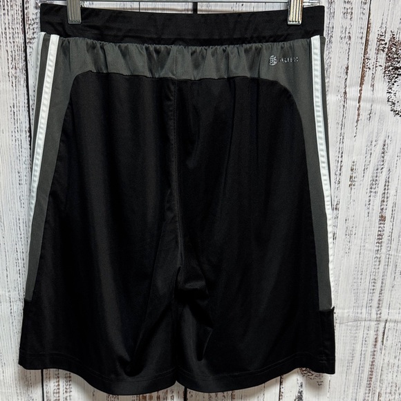 Adidas Black Shorts with Gray and White Accents - Picture 4 of 6